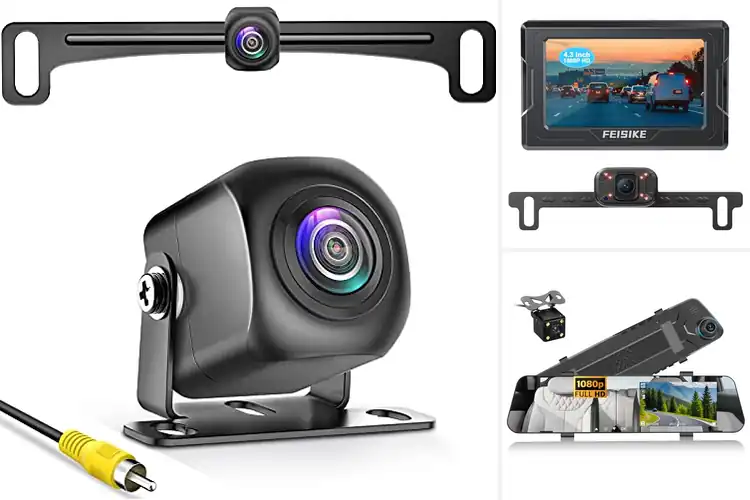 Detailed view of Best 1080P Rearview Camera System