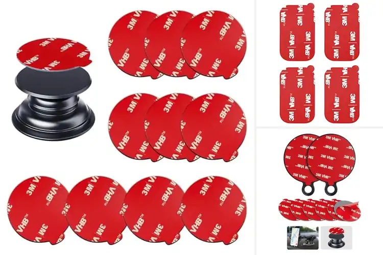 Detailed view of Best 3M Adhesive Bases: Secure Mounting for Your Gear