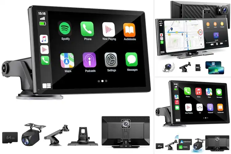 Detailed view of Best 4K Dash Cam Car Screen