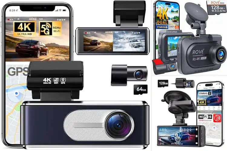 Detailed view of Best 4K Dash Cam System: Top 10 Picks for Clear, Safe Drives
