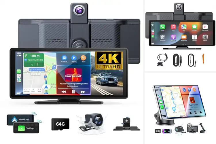 Detailed view of Best 4K Dash Cam With CarPlay