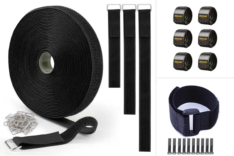 Detailed view of Best Adjustable Elasticized Straps Hook And Loop Straps