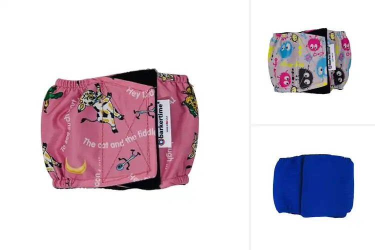 Detailed view of Best American Made Waterproof Fabric Dog Diaper