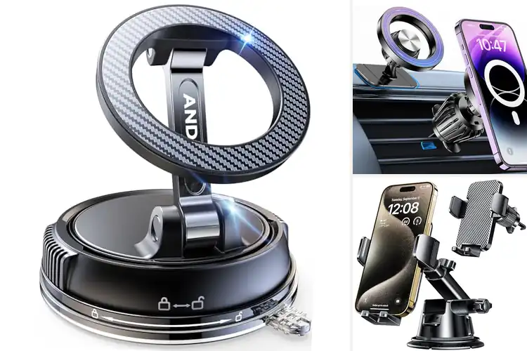 Detailed view of Best Car Mounts for Secure & Hassle-Free Driving