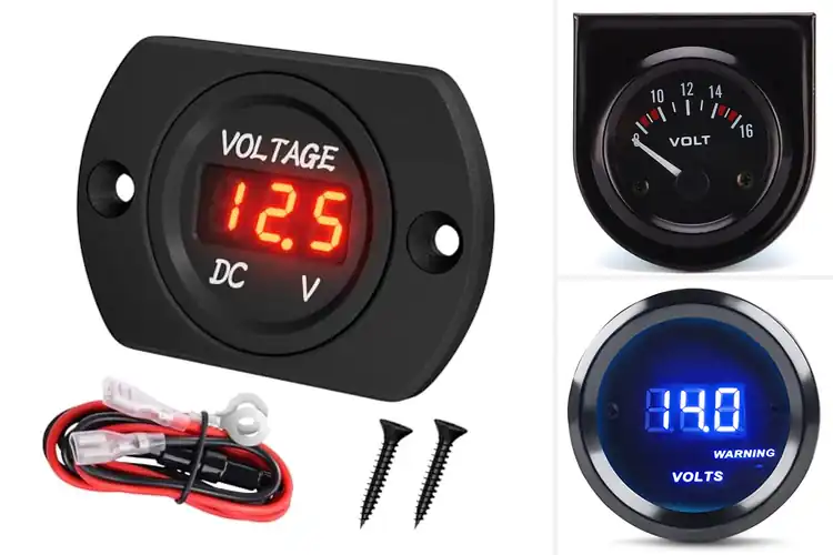 Detailed view of Best Car Voltage Gauges