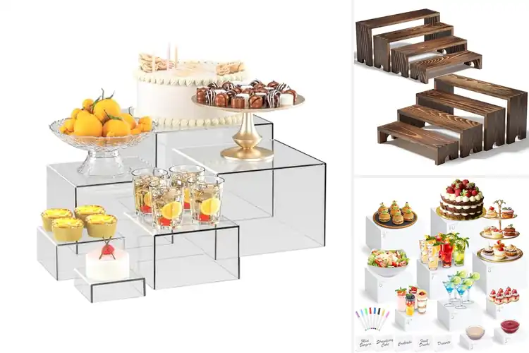Detailed view of Best Catering Risers: Elevate Displays & Impress Every Guest