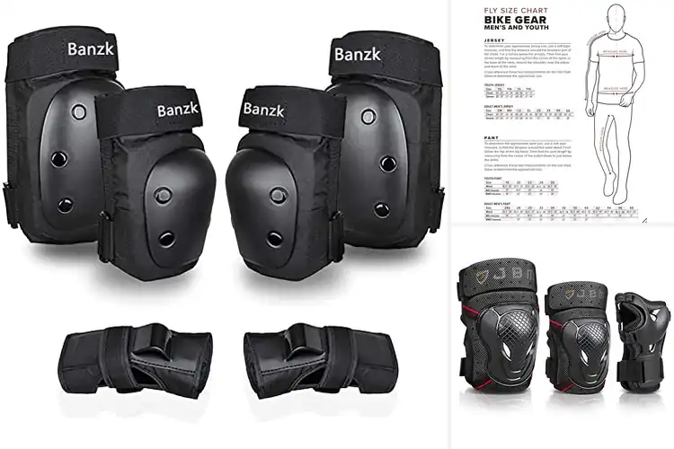 Detailed view of Best Cycling Protective Gear Sets
