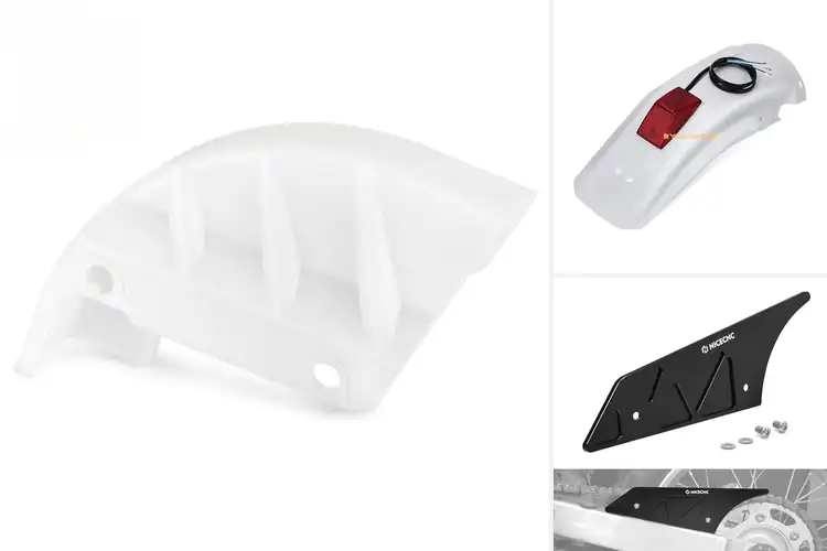 Detailed view of Best Direct Replacement Rear Guard For XR650L