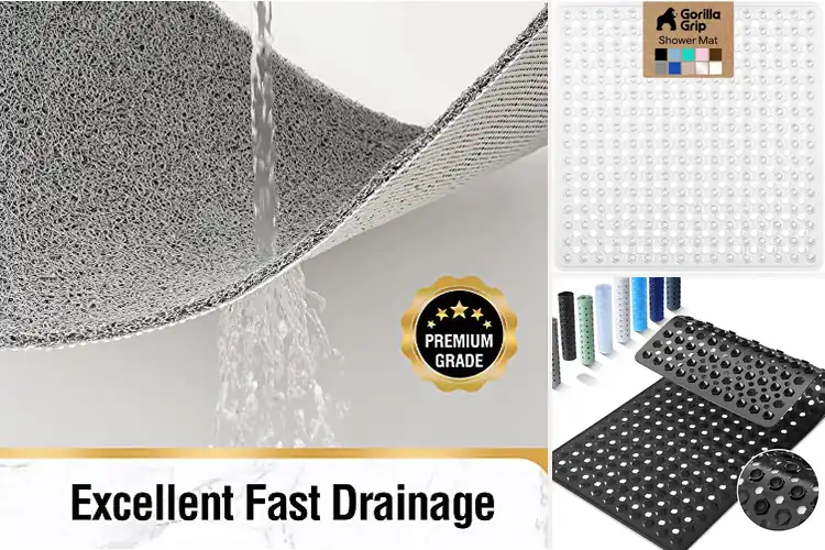 Detailed view of Best Drainage Shower Mats