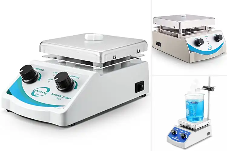 Detailed view of Best Dual Control Hot Plate Stirrer