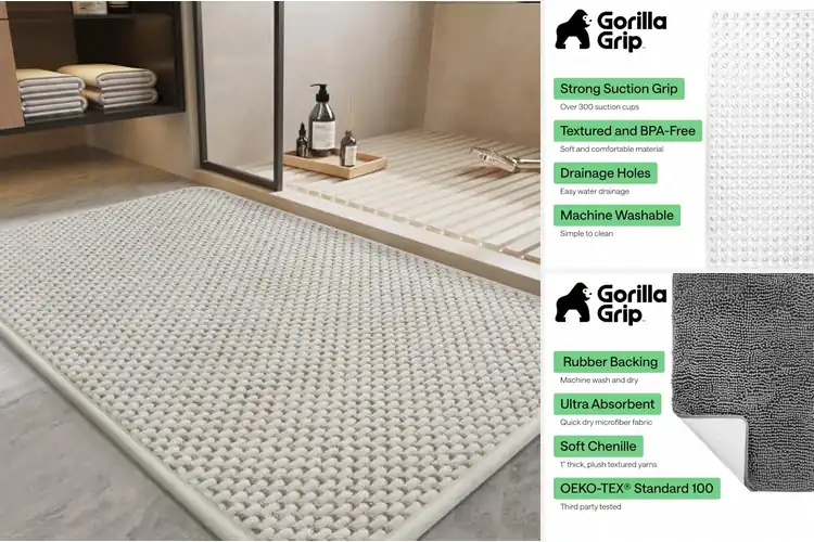 Detailed view of Best Easy Clean Bath Mats