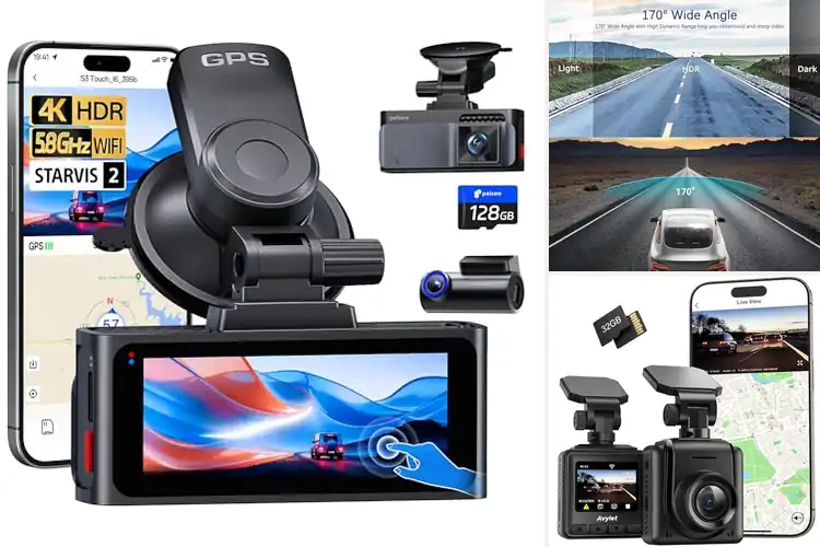 Detailed view of Best Easy Installation Dash Cam Car Screen