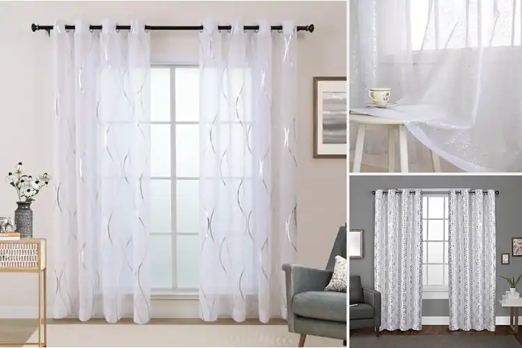 Detailed view of Best Elegant Silver White Panel
