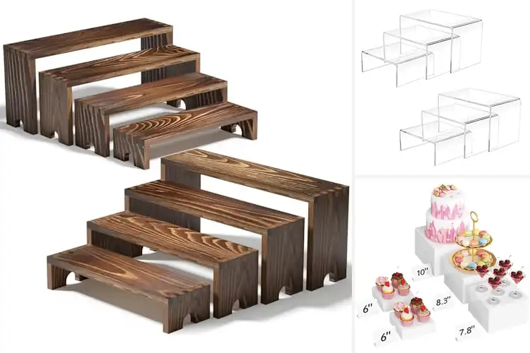 Detailed view of Best Food Risers: Top 10 Picks for Stunning Displays