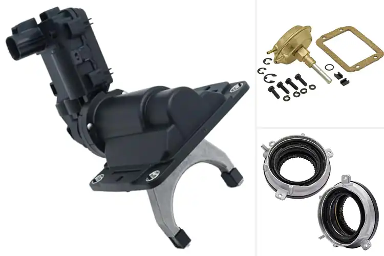 Detailed view of Best Front Axle Vacuum Actuators