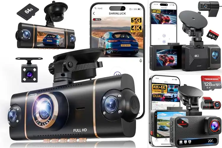Detailed view of Best HD 4K Dash Cam Combo