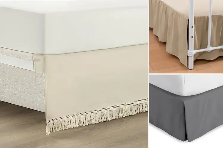 Detailed view of Best King Size Bed Skirts 78×80