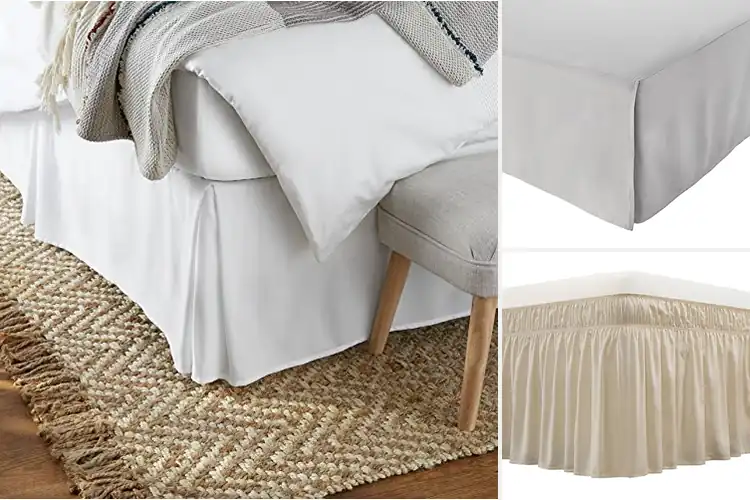 Detailed view of Best King Size Bed Skirts for Style, Fit & Lasting Elegance