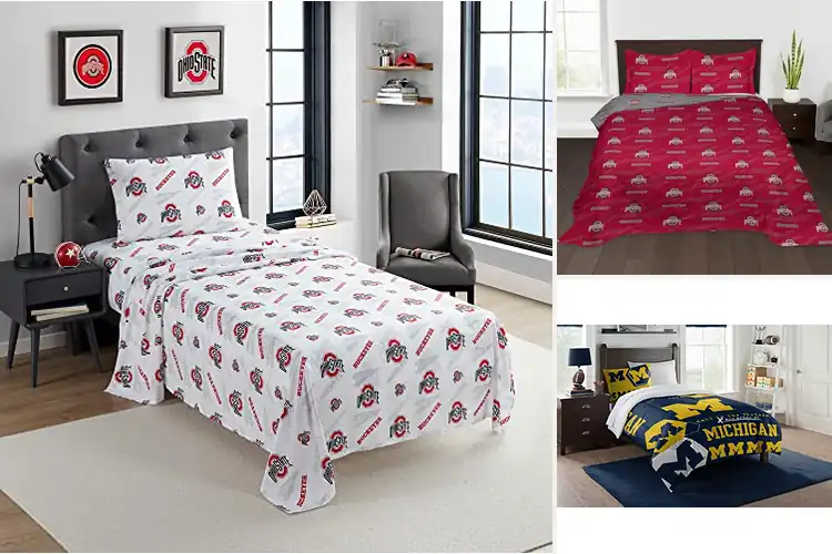 Detailed view of Best NCAA Bedding: Ultra-Soft, Officially Licensed Team Sets