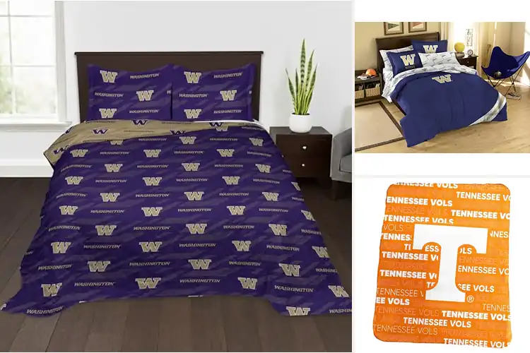 Detailed view of Best NCAA Team Beddings