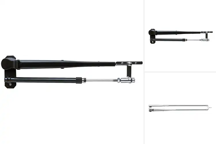 Detailed view of Best Pantographic Articulating Wiper Arm