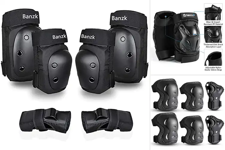 Detailed view of Best Protective Gear Knee Pads Elbow Pads Wrist Guards