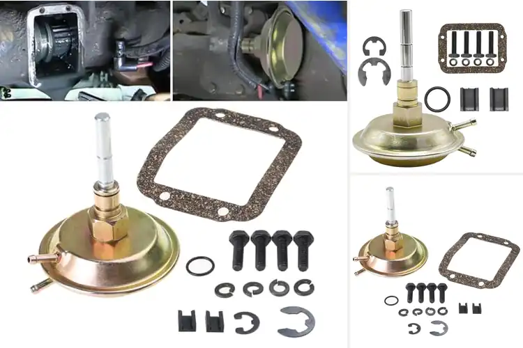 Detailed view of Best Replacement 600201 Front Axle Vacuum Actuator