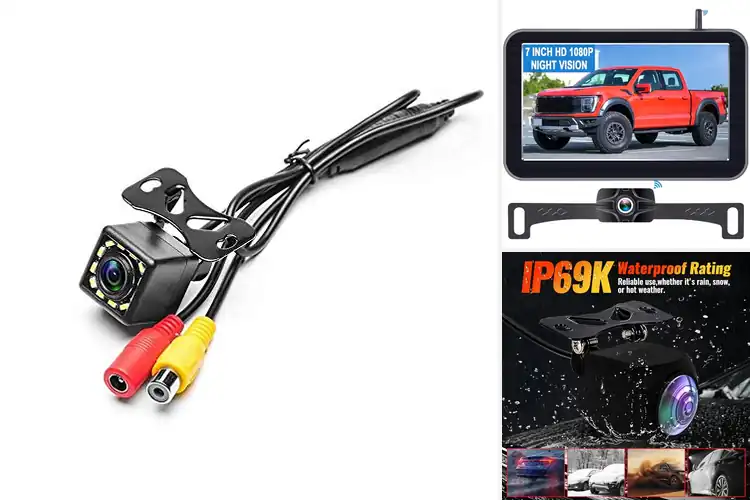 Detailed view of Best Reversing Camera With Parking Guidelines