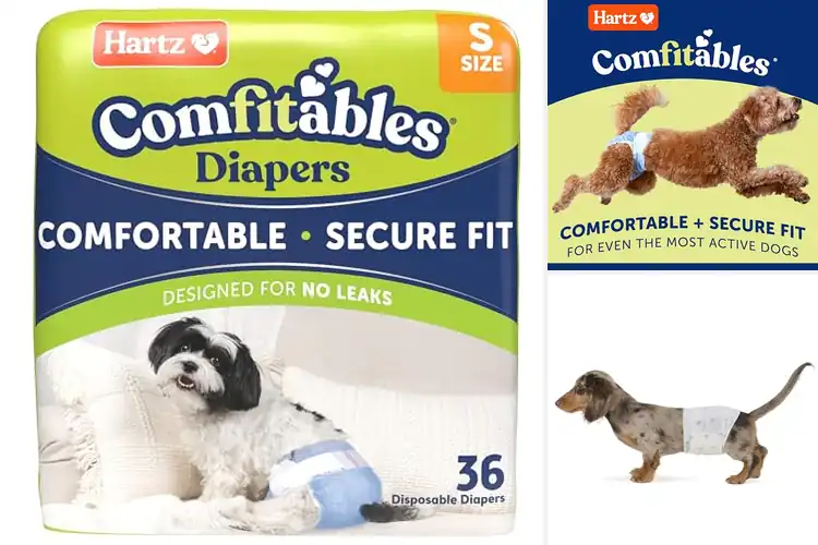 Detailed view of Best Secure Fit Dog Diapers