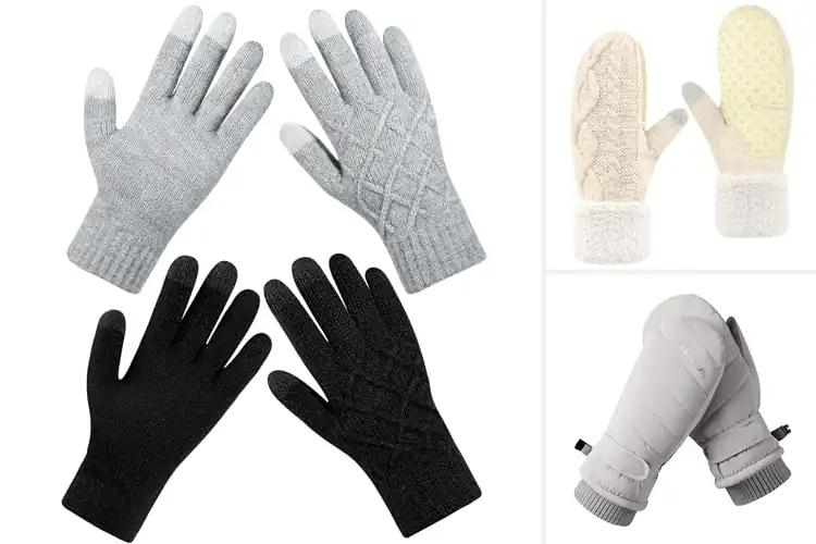 Detailed view of Best Touchscreen Compatible Mittens