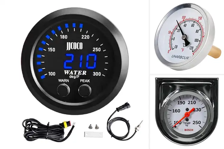 Detailed view of Best Water Temperature Gauges