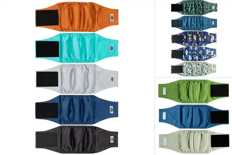 Detailed view of Best Waterproof Male Dog Diapers