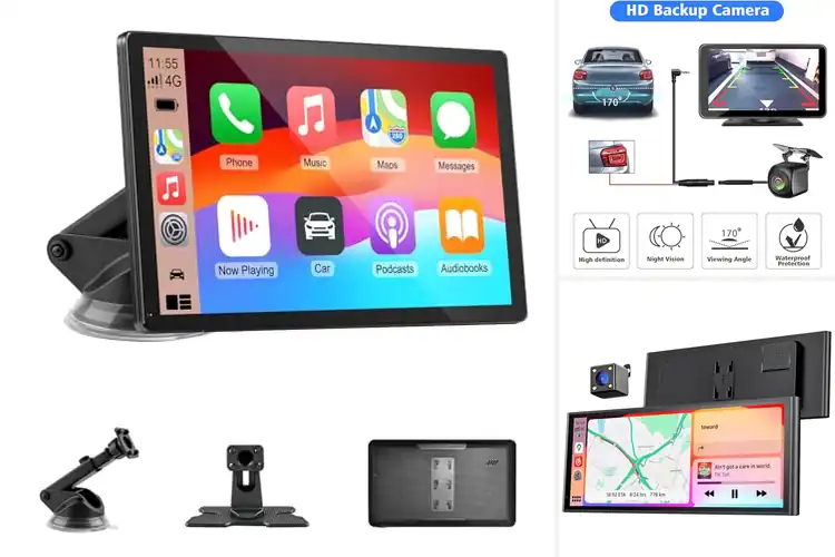 Detailed view of Best Wireless CarPlay And Android Auto Screen