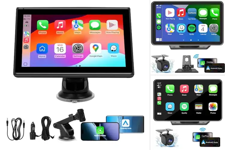 Detailed view of Best Wireless CarPlay Screen For iPhone